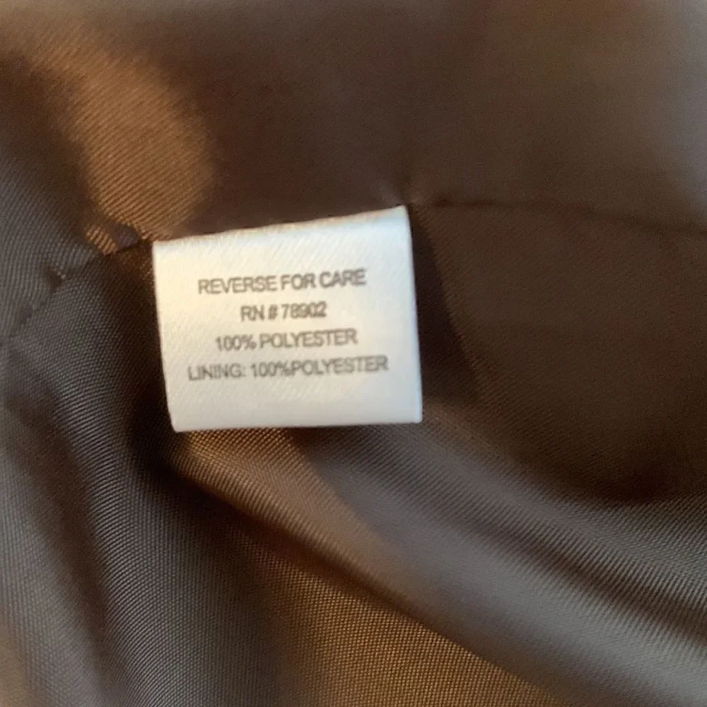 BAMBOO TRADERS Brown Blazer Jacket Size PM